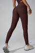 'Glynis' High Waist Sports Leggings - Celes Fashion